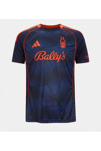 Nottingham Forest Douglas Luiz #12 Jalkapallovaatteet Kolmaspaita 2025-26 Lyhythihainen Nottingham Forest Douglas Luiz #12 Jalkapallovaatteet Kolmaspaita 2025-26 Lyhythihainen